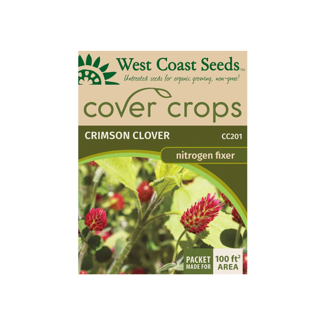 Crimson Clover Cover Crop Seeds West Coast Seeds Ritchie Feed