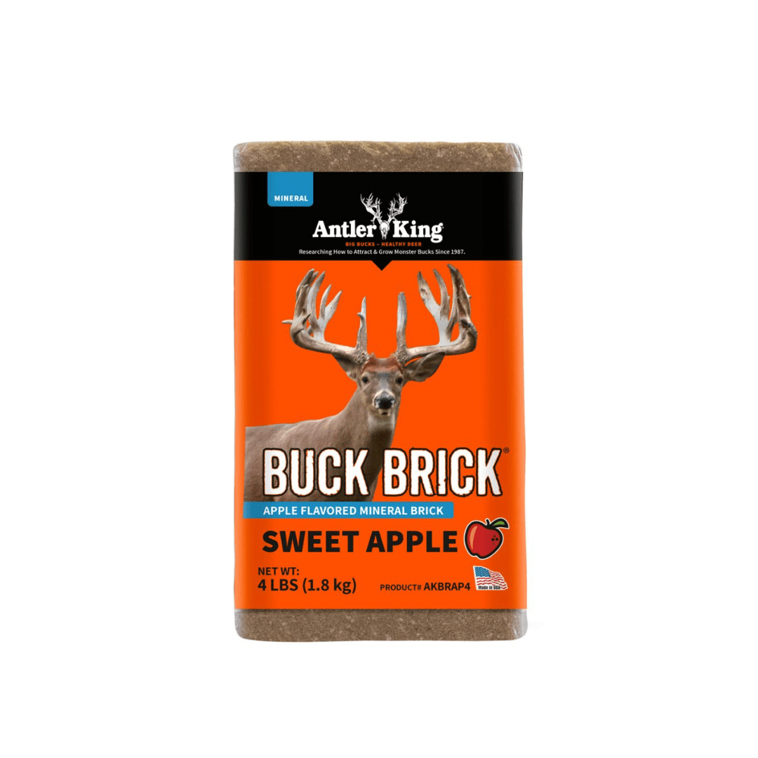 Buck Ritchie Antler King Sweet Apple Flavored Buck Brick 4lbs - Ritchie Feed & Seed Inc.