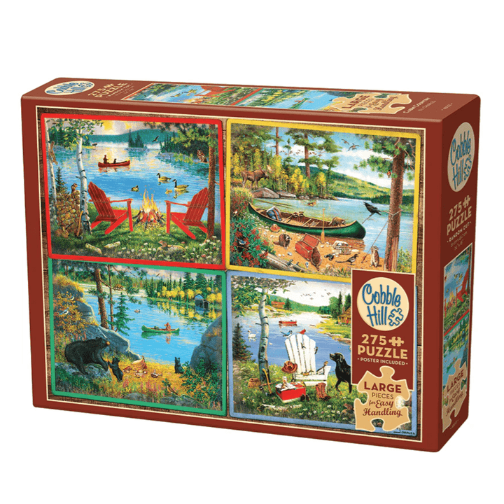 Cobble Hill Puzzle 275 pezzi XXL - Serata tranquilla Cobble Hill Puzzle 275 pezzi XXL - Serata tranquilla