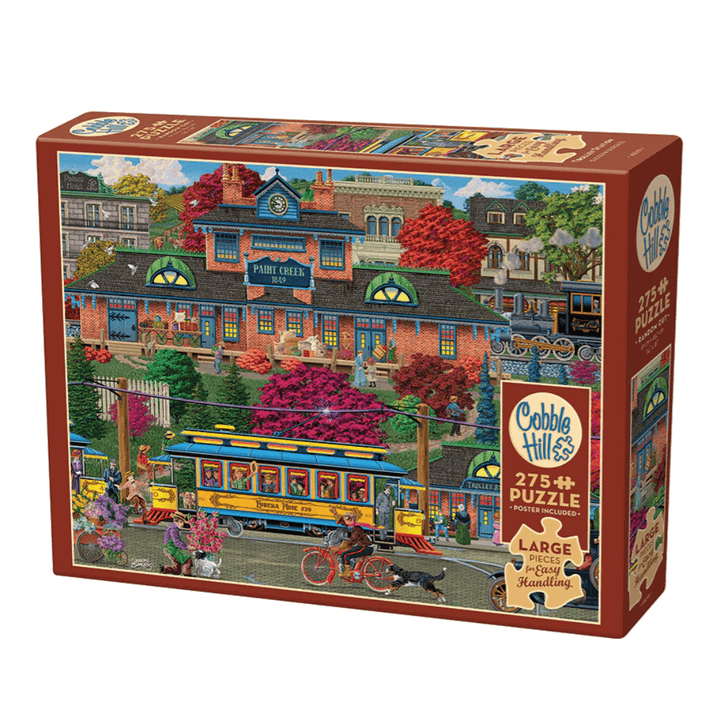 Cobble Hill Puzzle 275 Pezzi - Serata Tranquilla - Poster Incluso - Fatto In USA Con Materiali Riciclati