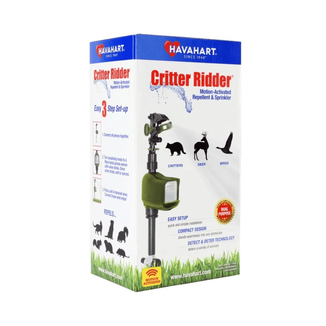 Critter Ridder® Motion-Activated Animal Repellent & Sprinkler - Ritchie ...