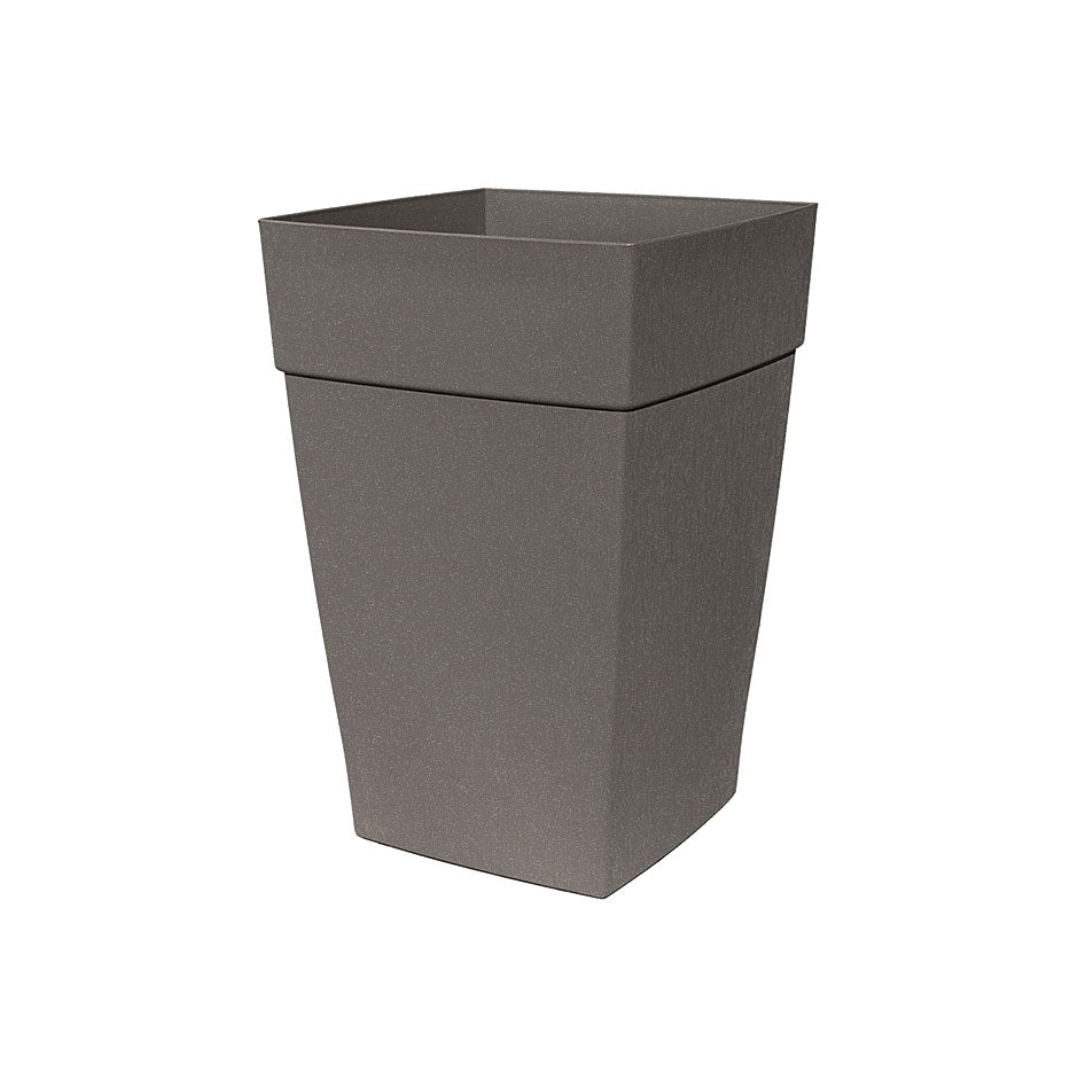 dcn plastic 3527 36 harmony rail planter black DCN Plastics Harmony TALL Water Reservoir 12" Slate