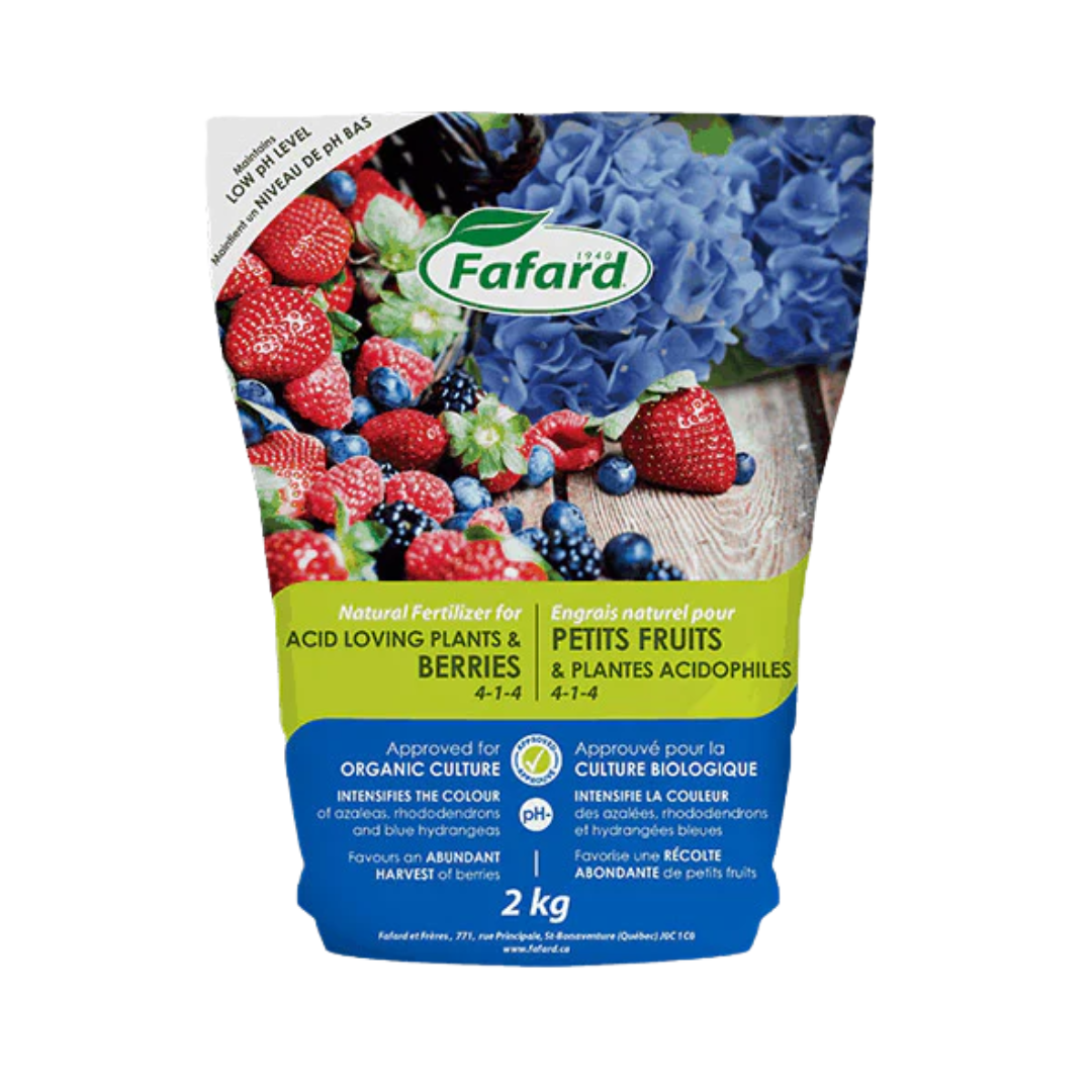 Fafard Natural 4-1-4 Fertilizer, Berries & Acid Loving Plant | Fafard