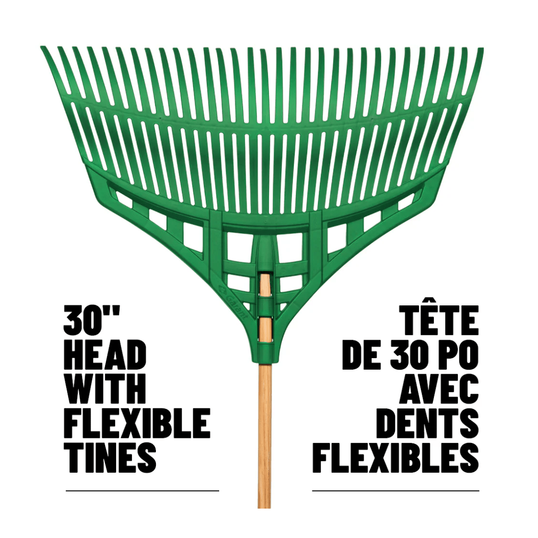 Garant 30-Inch Ultra-Light Poly Leaf Rake - Ritchie Feed & Seed Inc.
