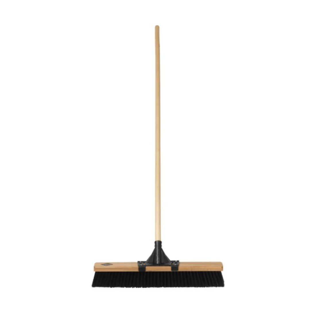 Push Broom Png Bruske Brown Coarse Bristle Broom 60'' Steel Handle