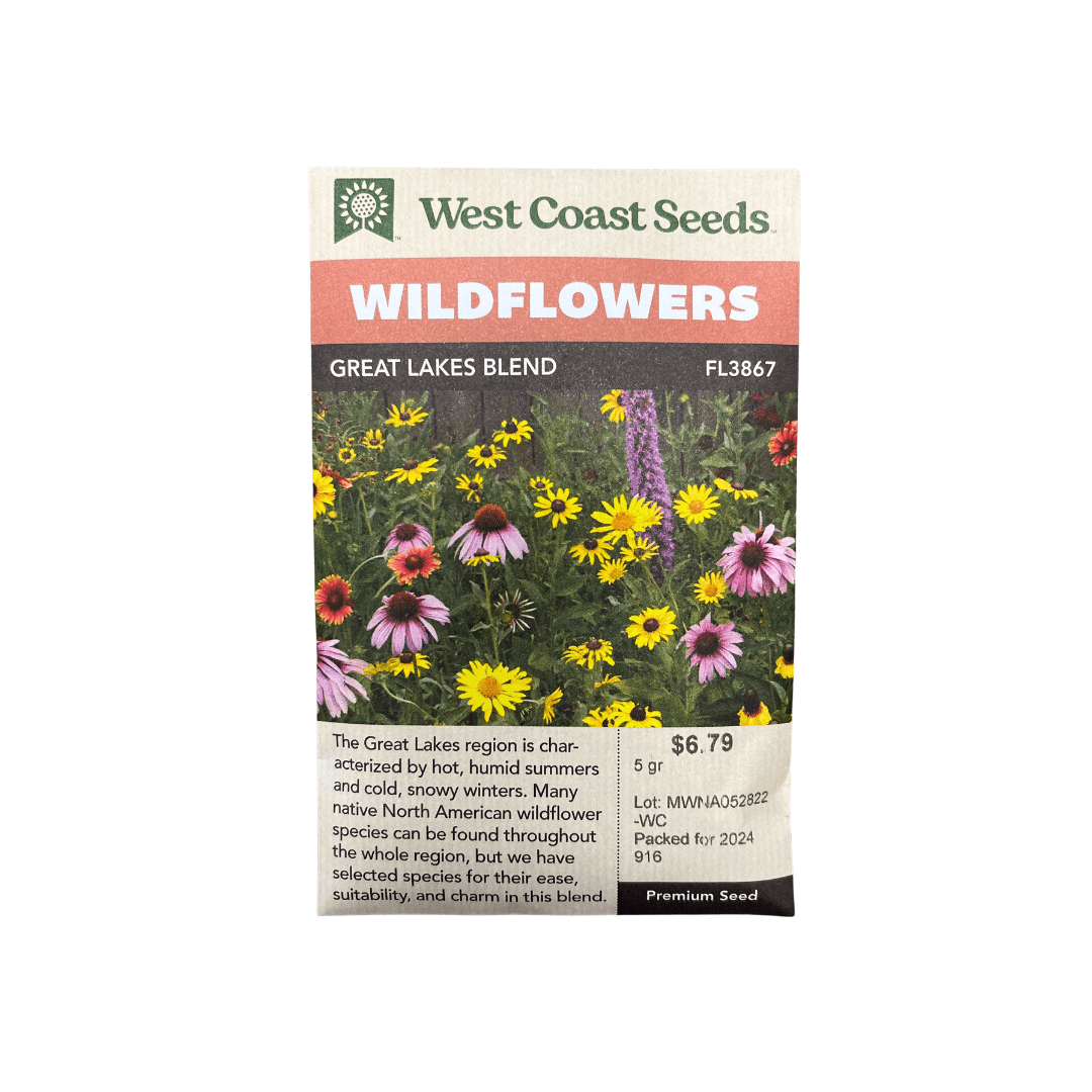 premium wildflower seeds Great Lakes Wildflower Blend | West Coast Seeds