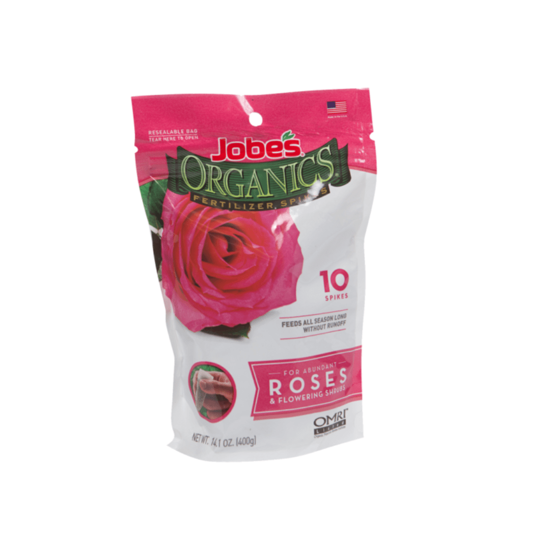 Jobe’s Organics Fertilizer Spike Roses and Flowering Shrubs Ritchie