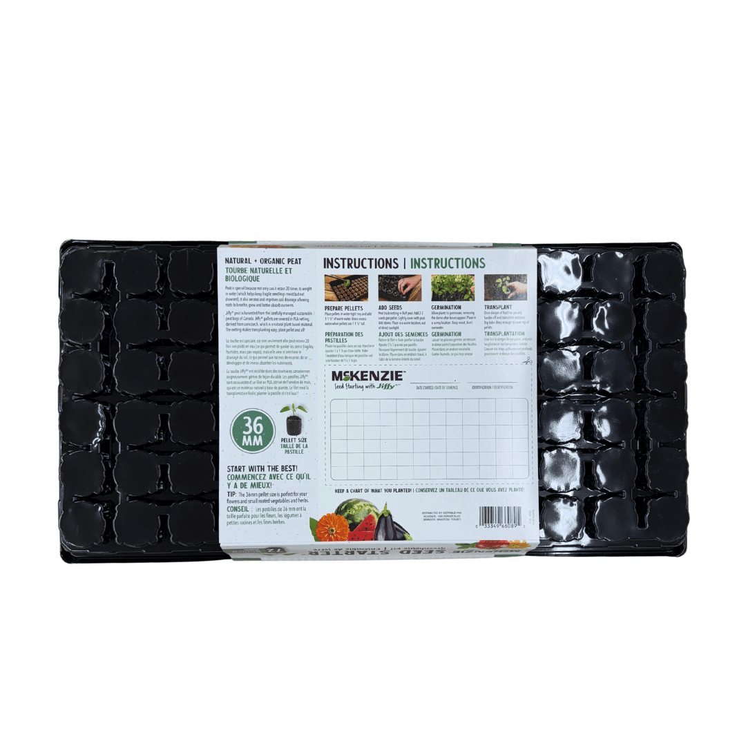 Mckenzie Jiffy Seed Starter 72-Cell Greenhouse Kit - Ritchie Feed