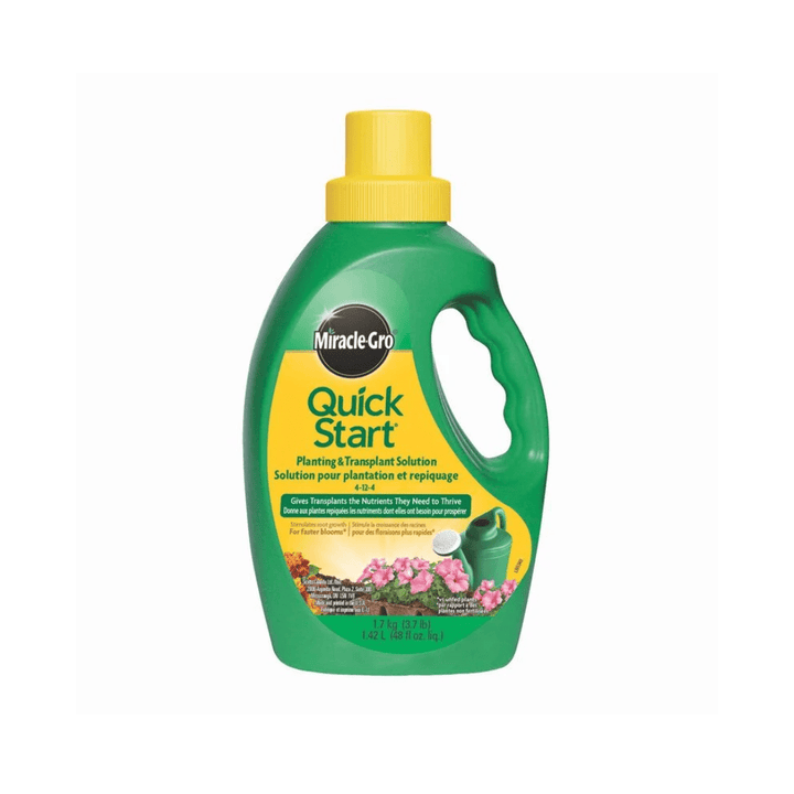 plant transplant fertilizer Miracle-Gro® Quick Start Fertilizer Planting and Transplant Starting S
