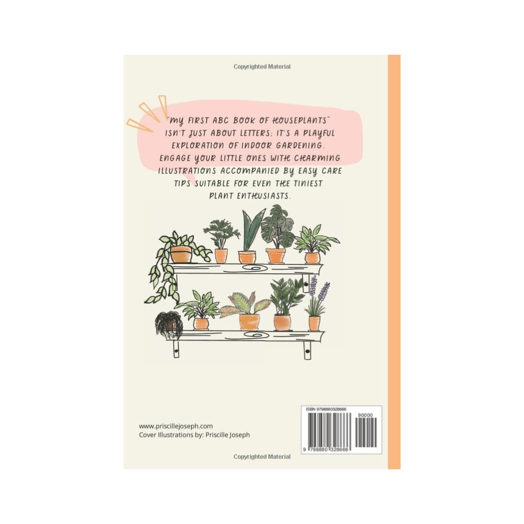 My First ABC Book of House Plants Book
