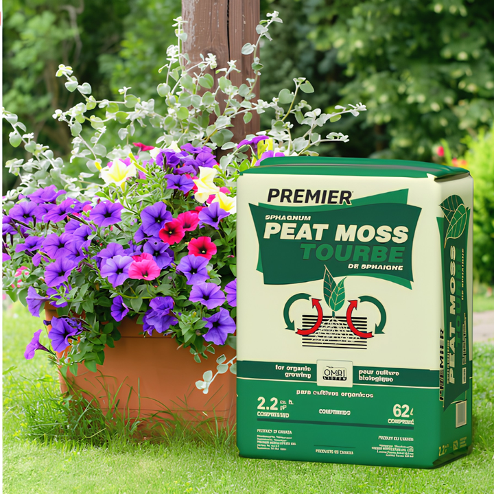 is peat moss good for planting grass seed Pro-Moss Sphagnum Peat Moss