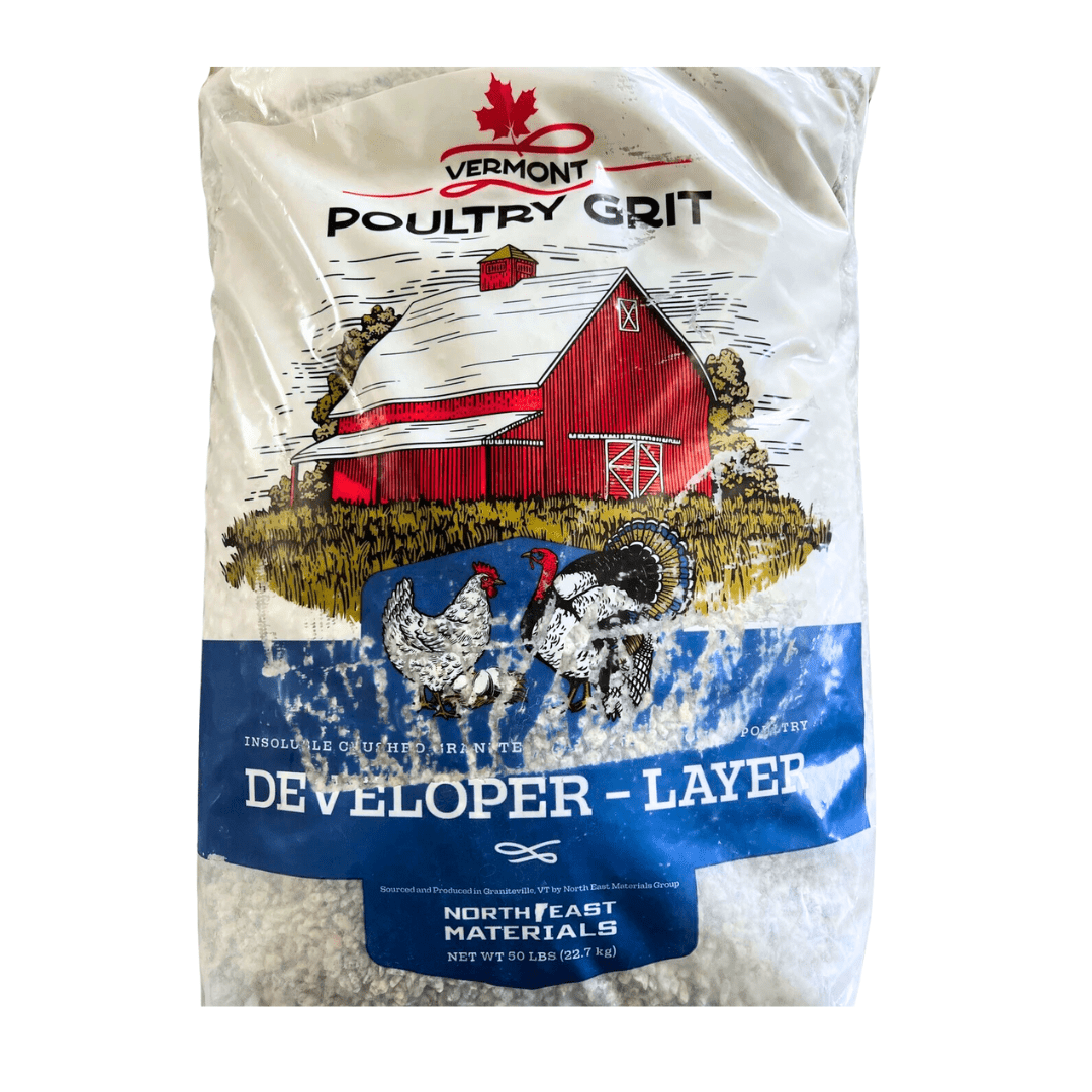 Vermont Poultry Grit Developer Layer 25kg Ritchie Feed & Seed Inc.