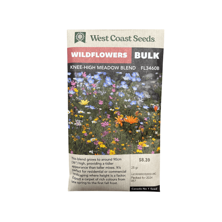 west coast seeds wildflowers Wildflower Knee High Meadow Blend Seeds | West Coast Seeds