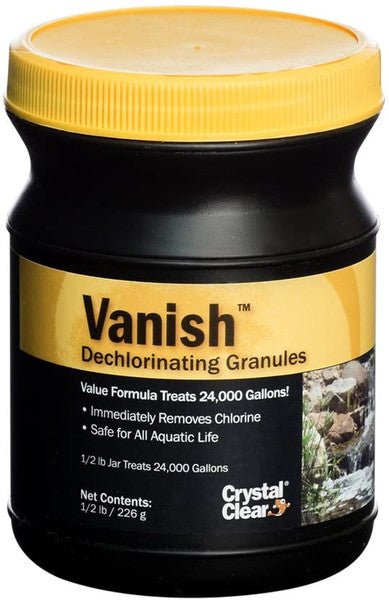 CrystalClear Vanish Dechlorinating Granules - Ritchie Feed & Seed Inc.