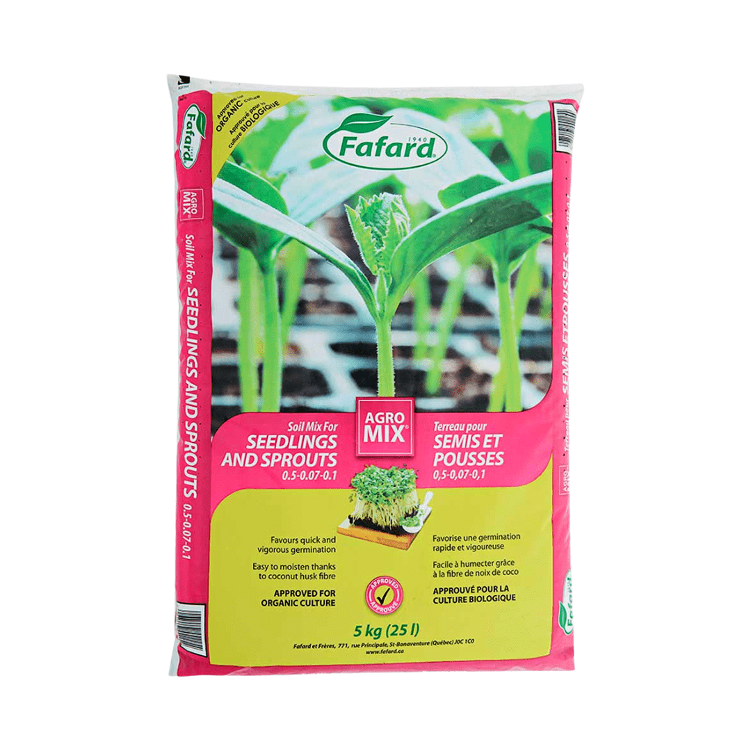 fafard organic potting mix Fafard Seed Starting Soil 25L