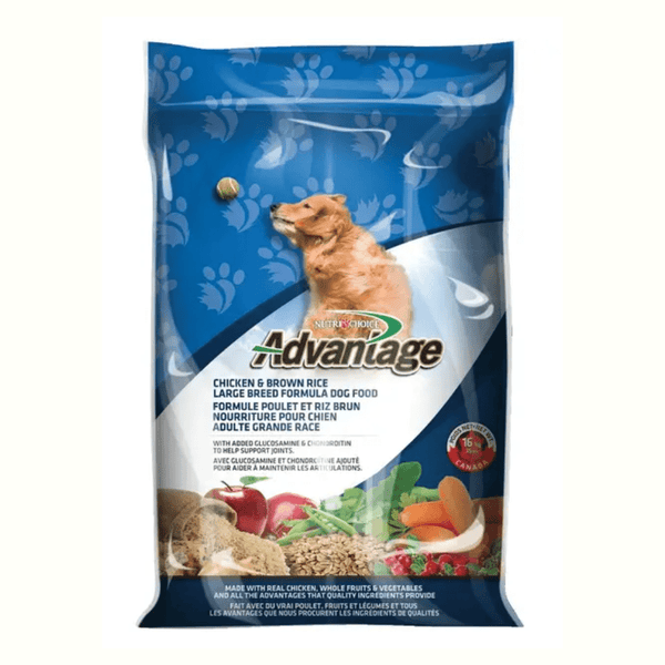 Nutri Choice Advantage Large Breed Dry Dog Food Chicken And Brown Rice Formula 16 Kg
