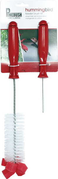 BLLNDX Kit 11 Spazzole Per Pulizia Mangiatoie Colibrì - Set Con Manici In Acciaio Inox E Setole Nylon, Per Biberon E Tazze